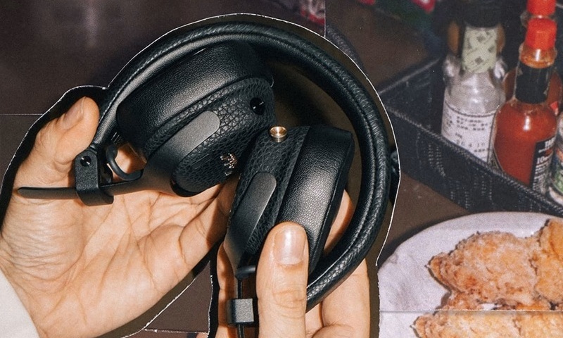 tai nghe on-ear marshall milton anc thiết kế gập gọn