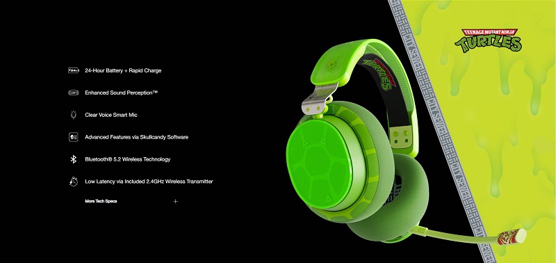 Tai nghe Skullcandy TMNT PLYR 