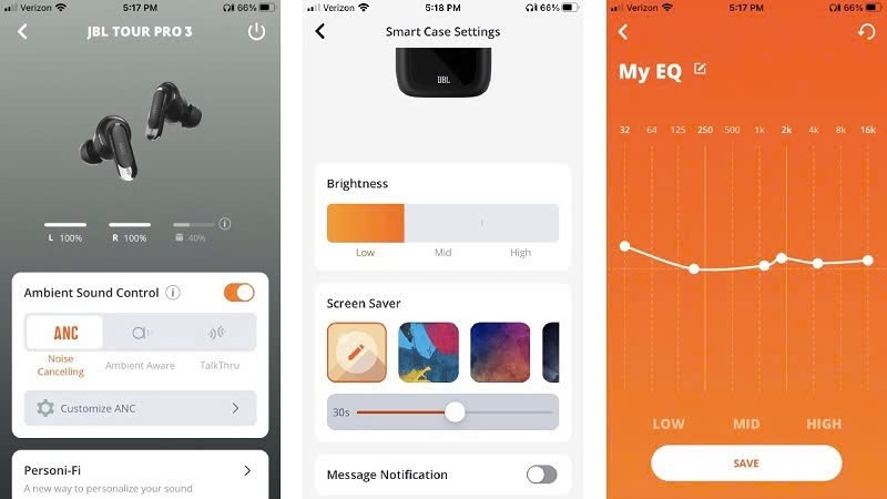 tai nghe tour pro 3 app