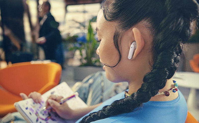 tai nghe jbl tune flex 2 với khả năng khử tiếng ồn