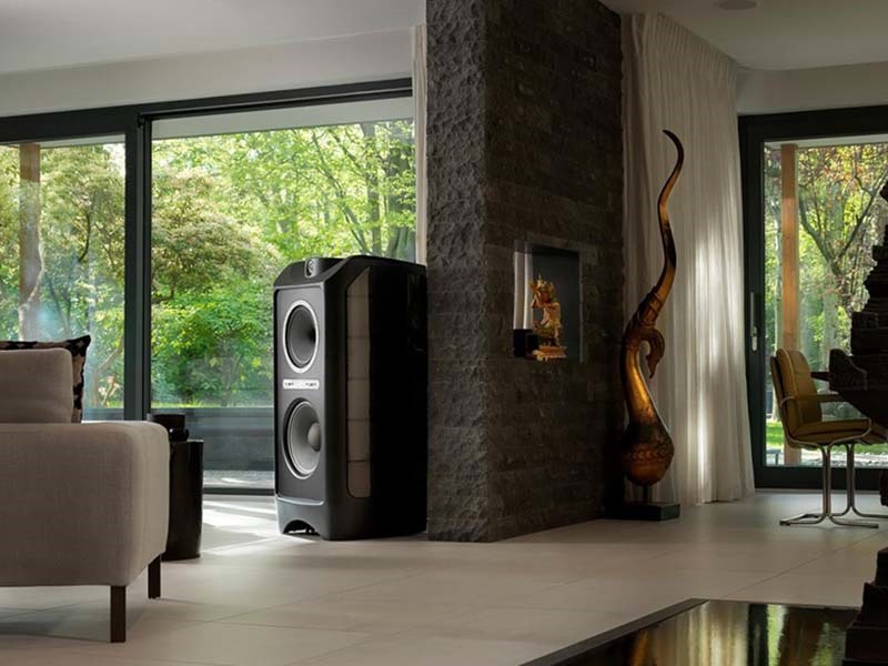 Siêu loa Tannoy Kingdom Royal Carbon Black