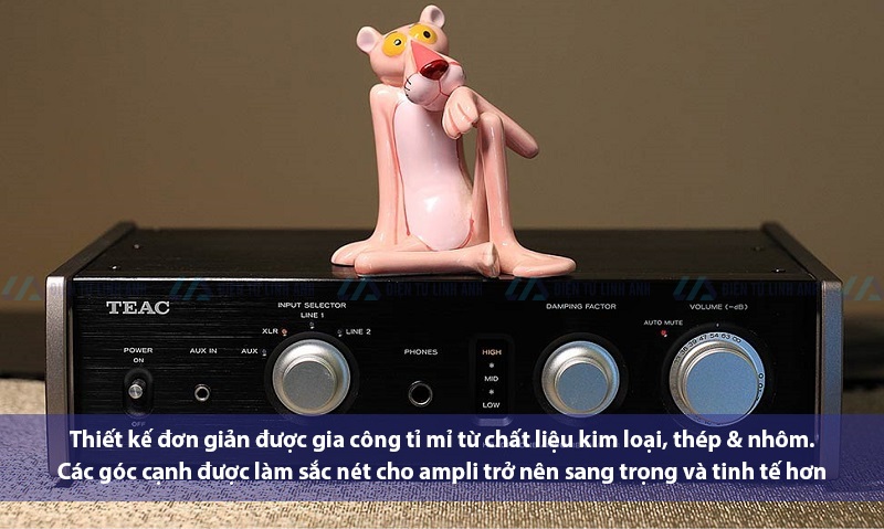 thiết kế amply Teac HA-501E