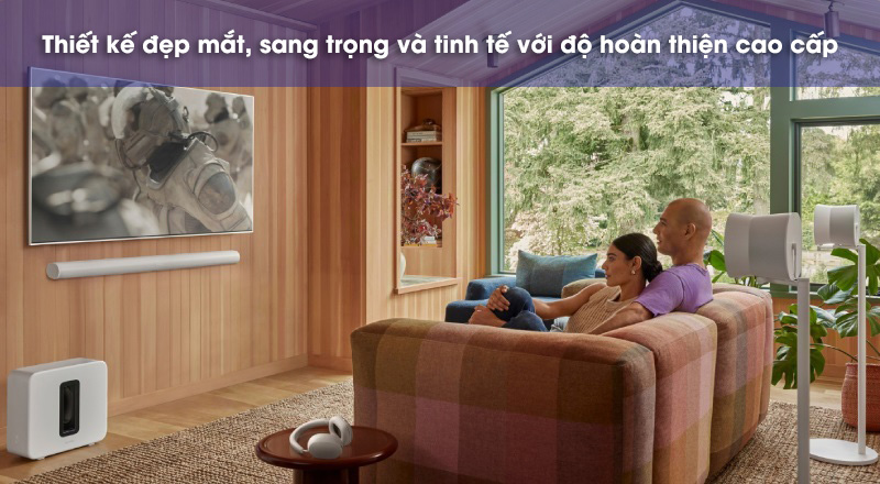 thiết kế combo loa arc ultra + sub 4 + era 300