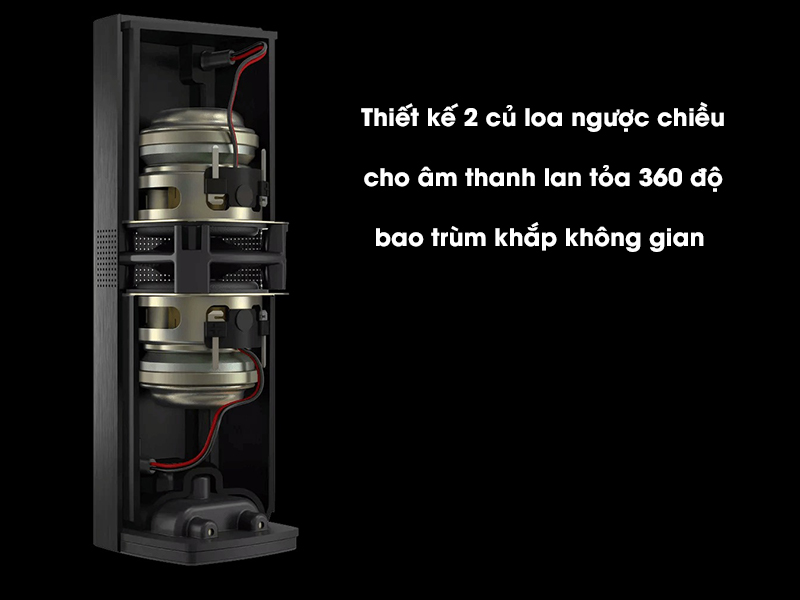 thiết kế củ loa đặc biệt của bose surround 700 hàng lướt