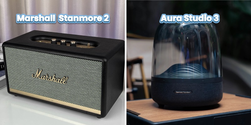 thiết kế của aura 3 vs stanmore 2