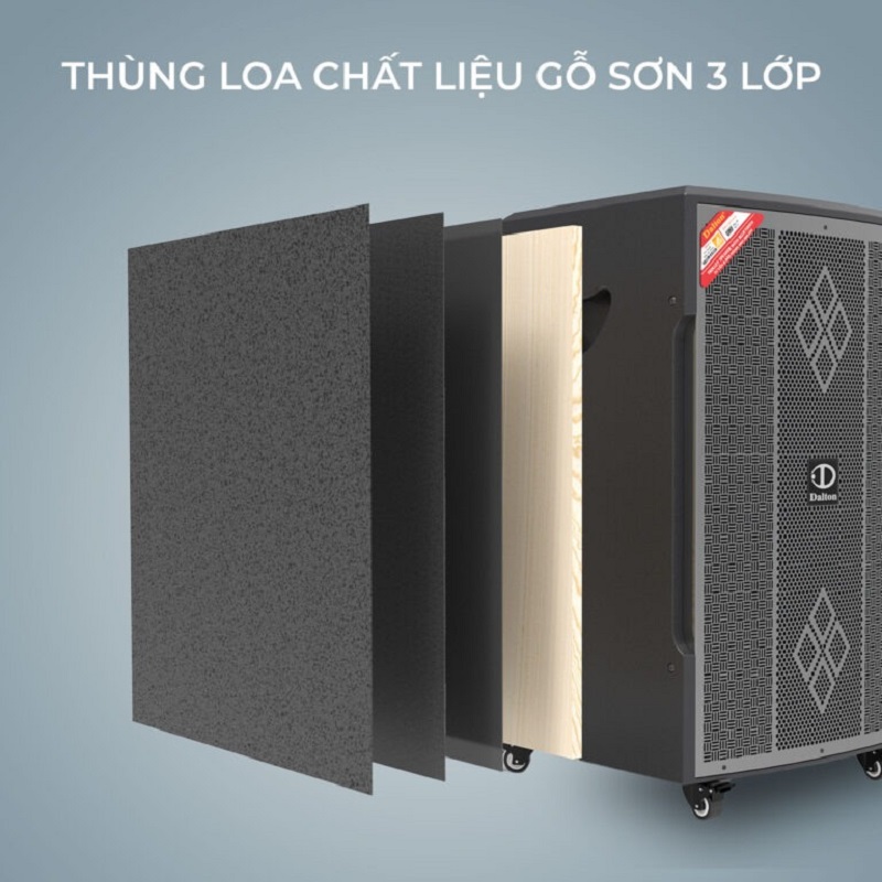 thiết kế của loa dalton ts-12g400xp