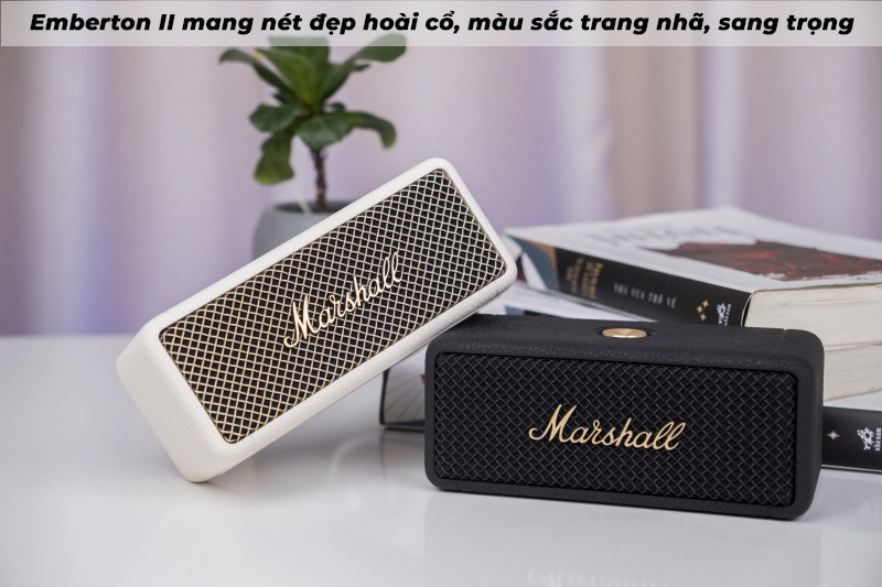thiết kế của loa marshall emberton 2