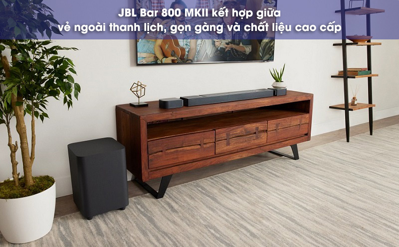 thiết kế loa bar 800 mkii