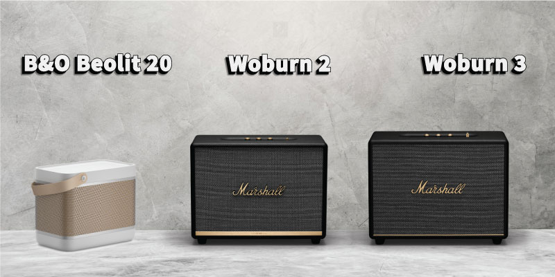 thiết kế loa beolit 20 vs woburn
