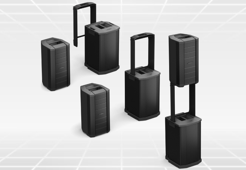 thiết kế loa bose f1 model 812 sub f1