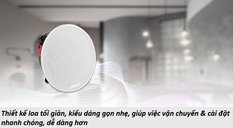 thiết kế loa Bose Virtually Invisible 791 II