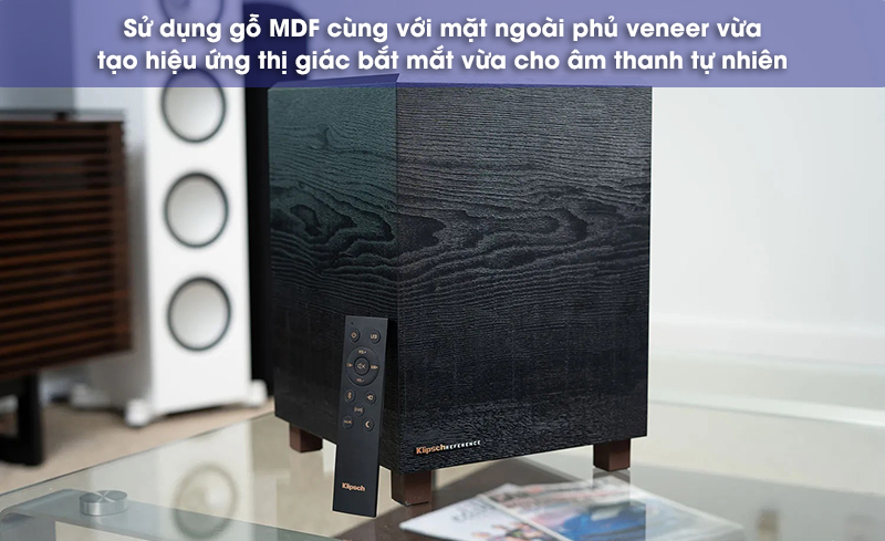 thiết kế loa sub klipsch bar 48