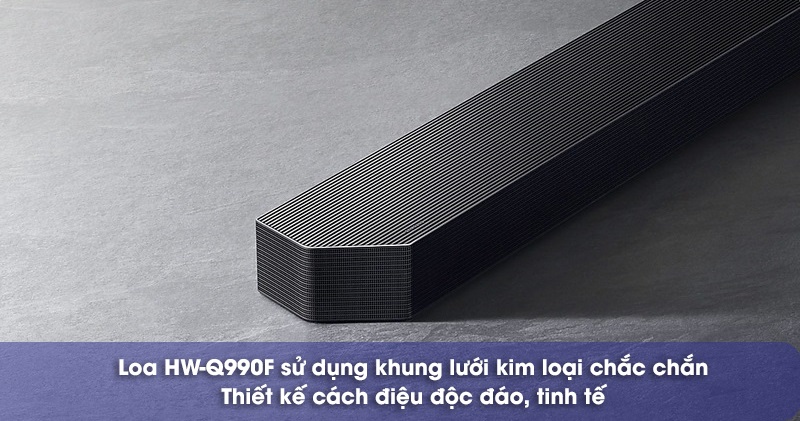 thiết kế loa thanh samsung hw-q990f