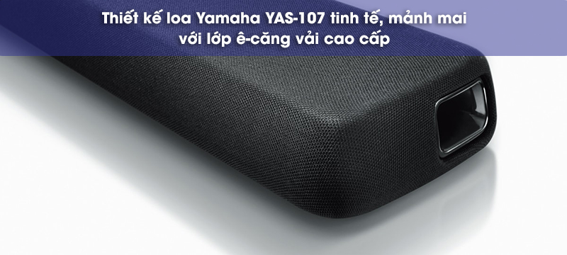 thiết kế loa yamaha yas 107