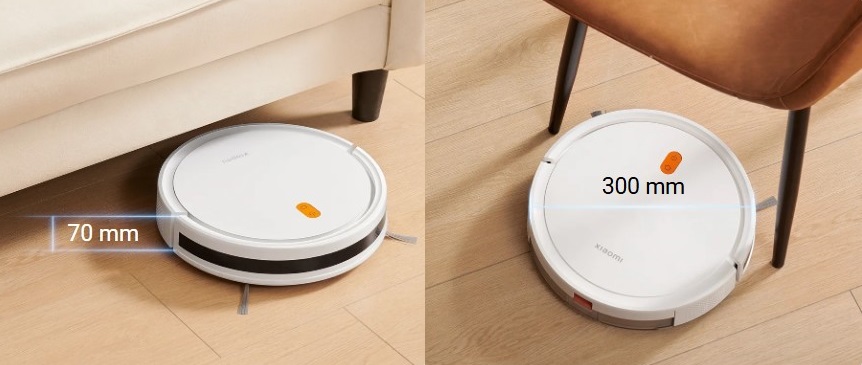 thiết kế robot vacuum e5