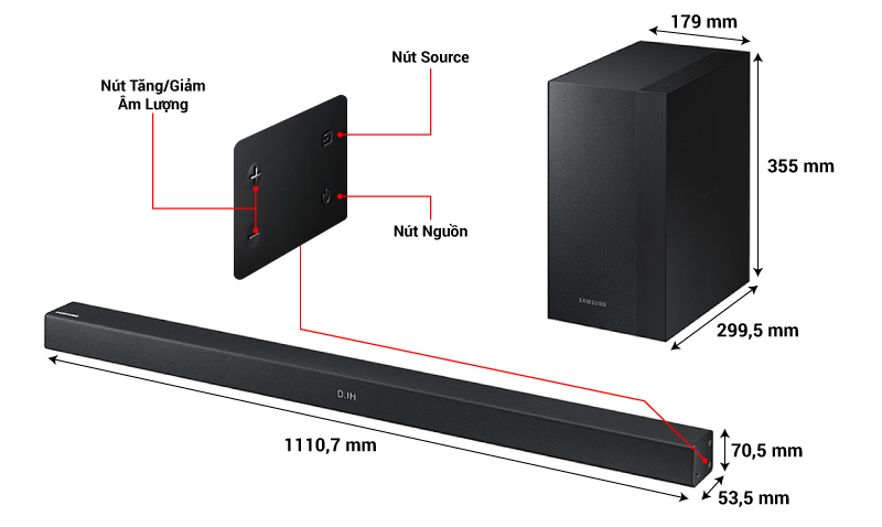 thông số loa hw-m360