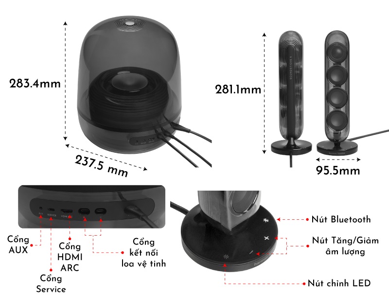 thông số loa soundsticks 5