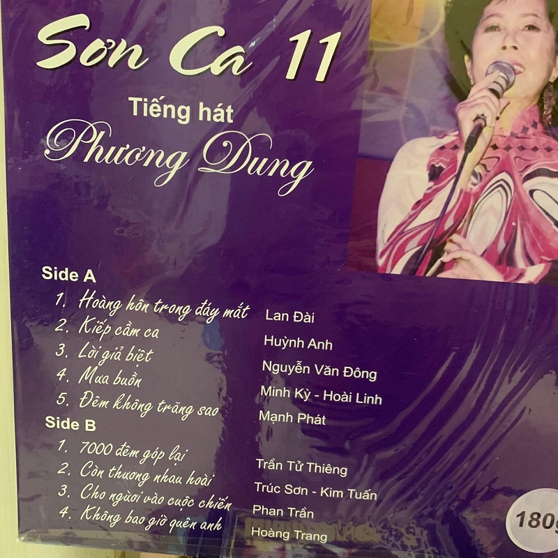 Đĩa than Sơn Ca 11 - Tiếng hát Phương Dung
