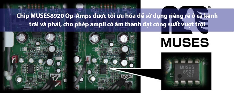 tính năng amply Teac HA-501E