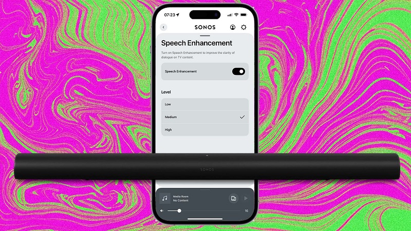 tính năng speech enhancement trên loa arc ultra + era 300