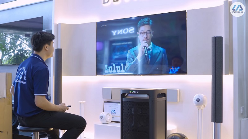 tính năng tv sound booster trên loa sony mới