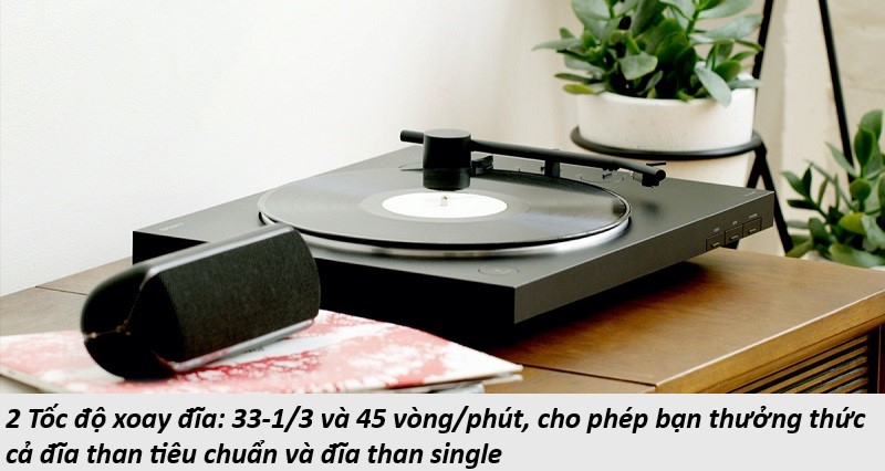 tốc độ đầu đĩa than Sony PS-LX310BT