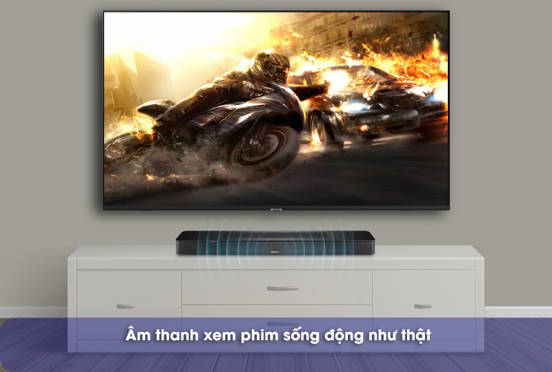 trải nghiệm bose smart soundbar xem phim
