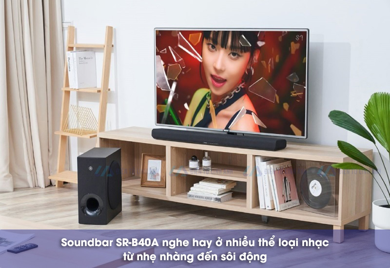 trải nghiệm nghe nhạc với sr-b40a