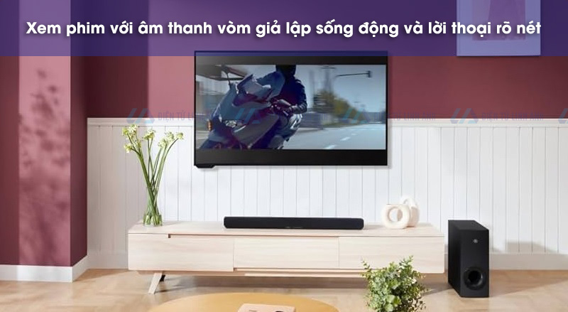 trải nghiệm xem phim với loa sr-b40a