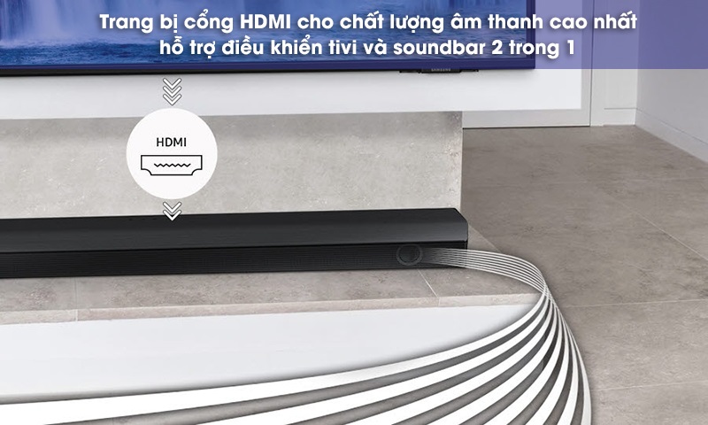 loa thanh samsung hw-b650d kết nối đa dạng