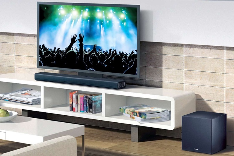 tránh để soundbar che màn hình