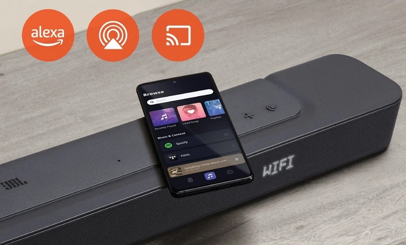 trợ lý ảo cho loa jbl bar 300 mk2