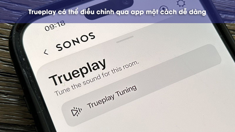 trueplay trên soundbar ray vs era 100
