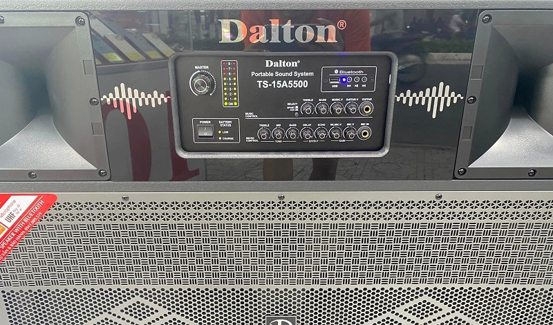 tùy chỉnh âm thanh trên loa loa dalton ts 15a5500