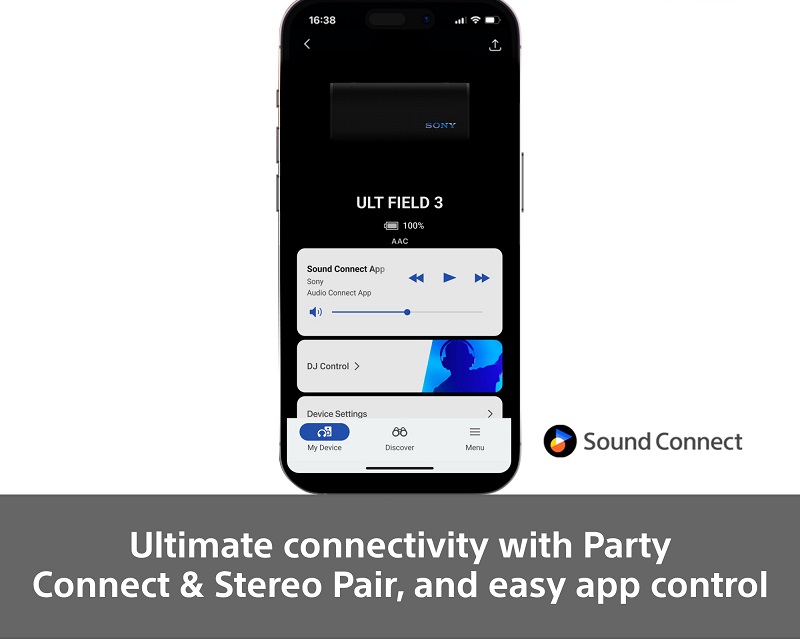 ứng dụng cho loa ult field 3