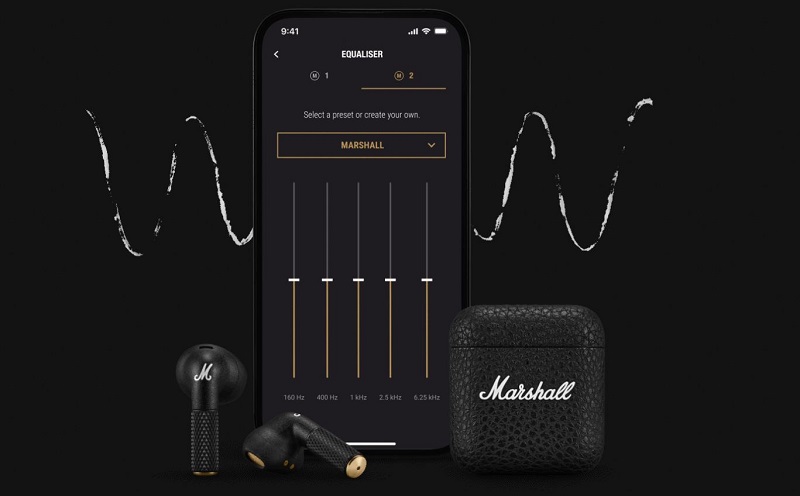 ứng dụng marshall bluetooth