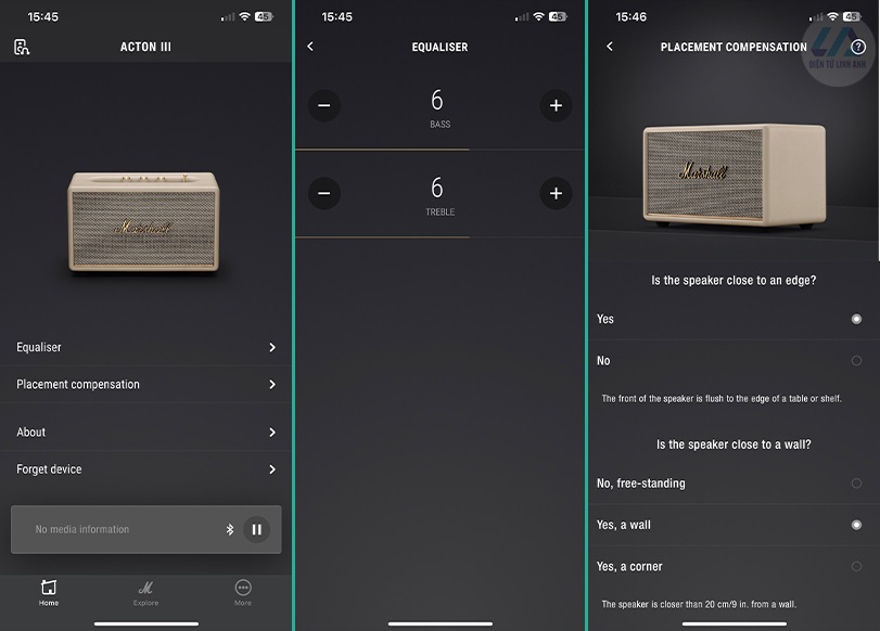 ung dung marshall bluetooth