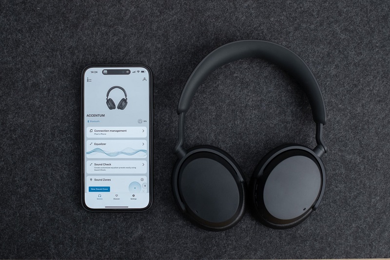 ứng dụng tai nghe accentum