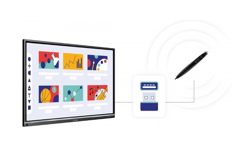 bút trình chiếu viewsonic airpen vb-pen-007 với khả năng tương thích cao