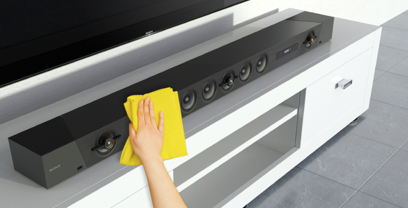 vệ sinh loa soundbar sony đúng cách