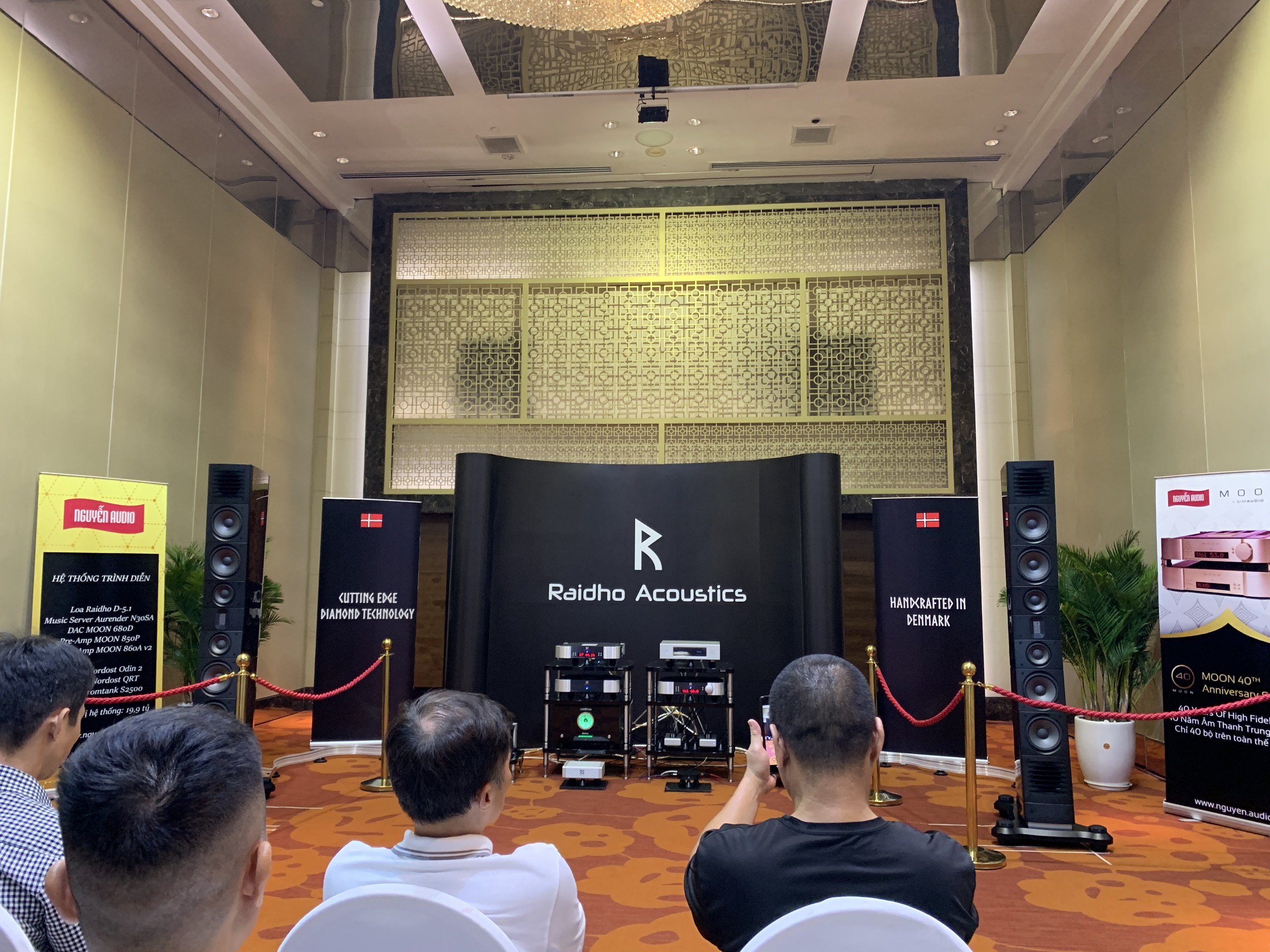 Hệ thống âm thanh của Nguyễn Audio tại Triển lãm VietNam Hi-end Show 2022