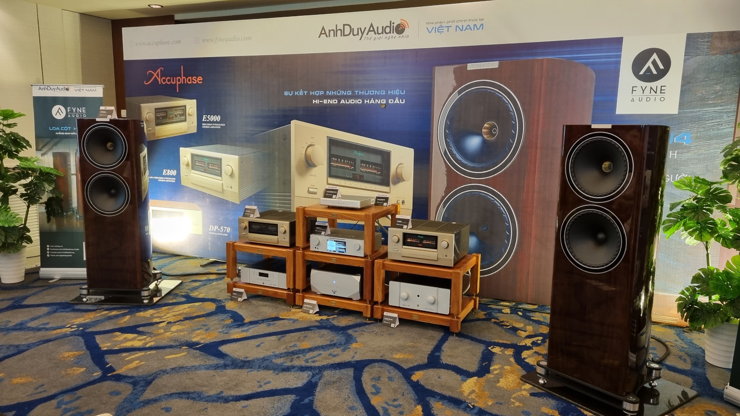 hệ thống âm thanh của Anh Duy Audio tại Vietnam Hi-end Show 2022