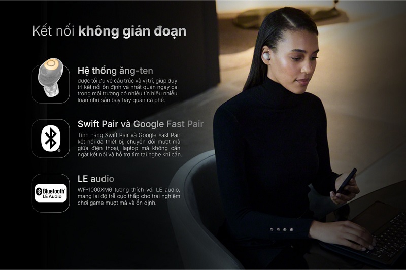 wf-1000xm6 kết nối