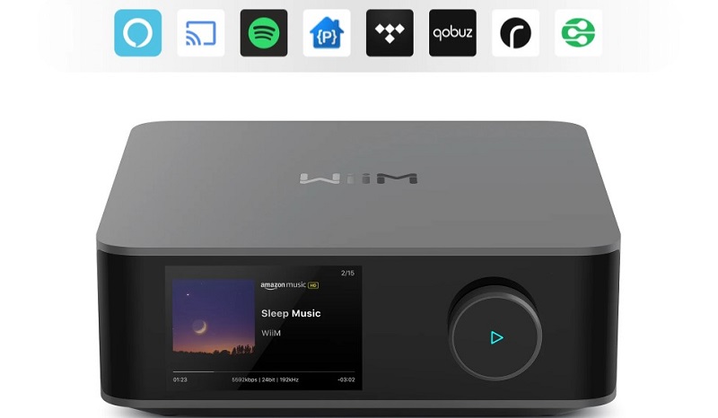 wiim amp ultra phát nhạc trực tuyến