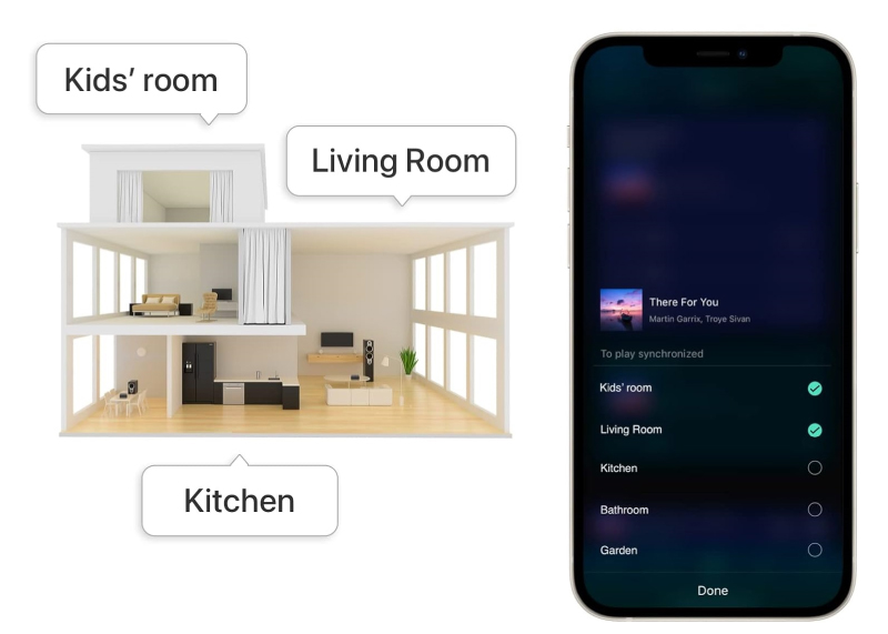 wiim pro phát nhạc đa phòng