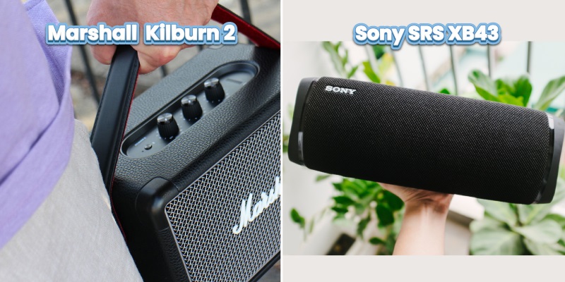 xách loa kilburn 2 vs xb43