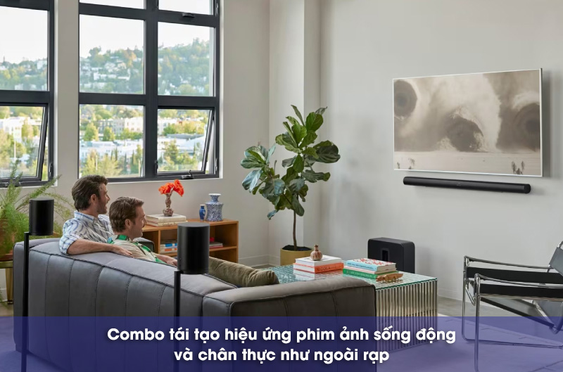 xem phim với combo arc ultra + sub 4 + era 100