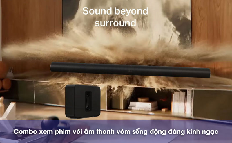 xem phim với combo arc ultra + sub 4