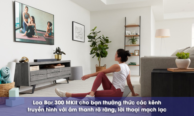 xem truyền hình với bar 300 mk2