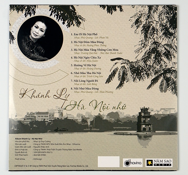 Đĩa than Khánh Ly - Hà Nội Nhớ